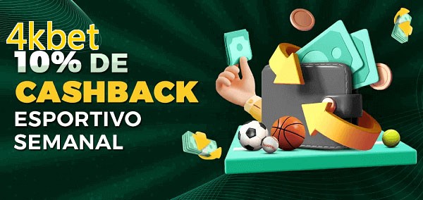 10% de bônus de cashback na 4kbet